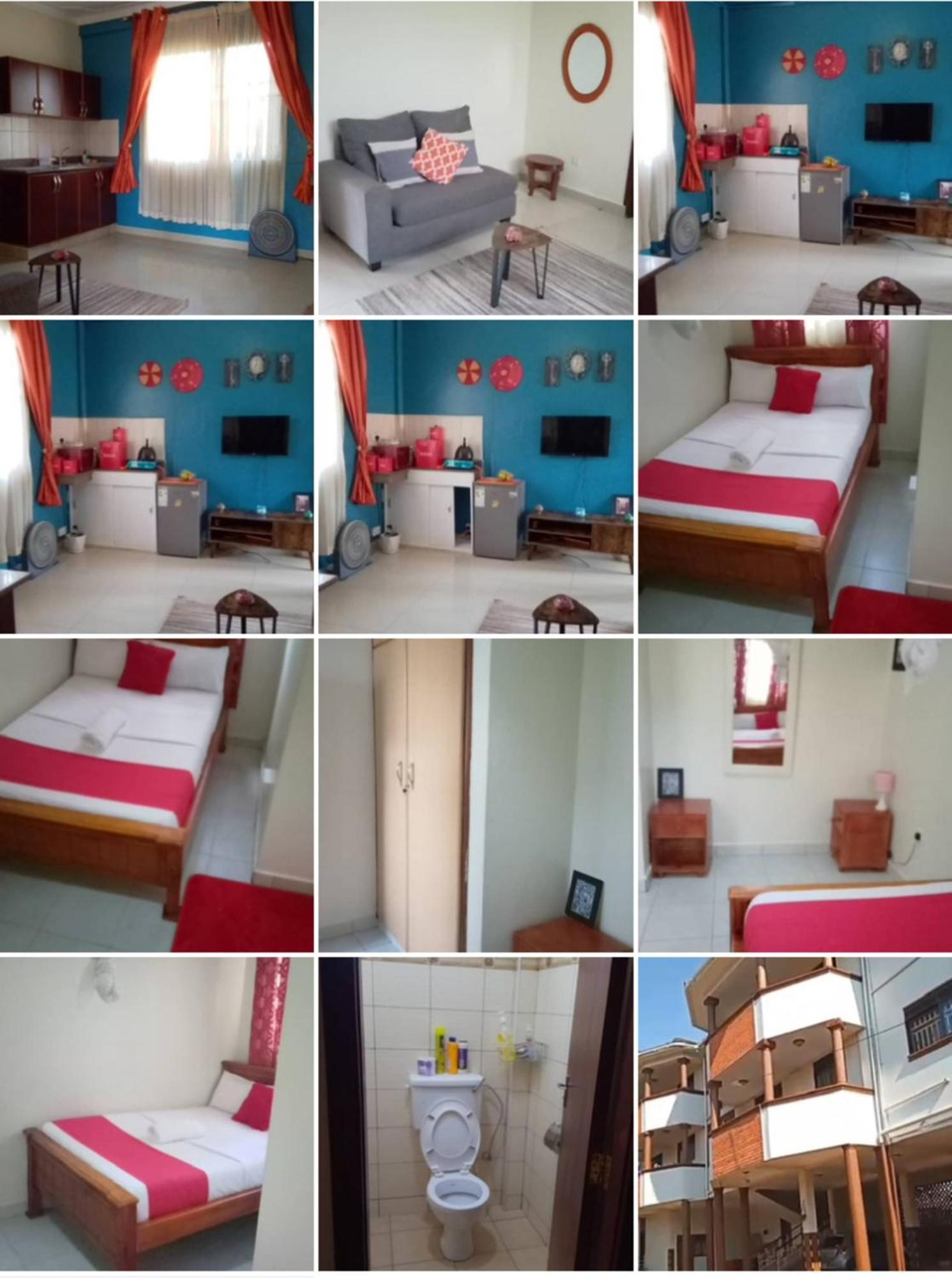 The Abode Apartments Lake View & Breakfast Suite Near Beach 엔테베 외부 사진