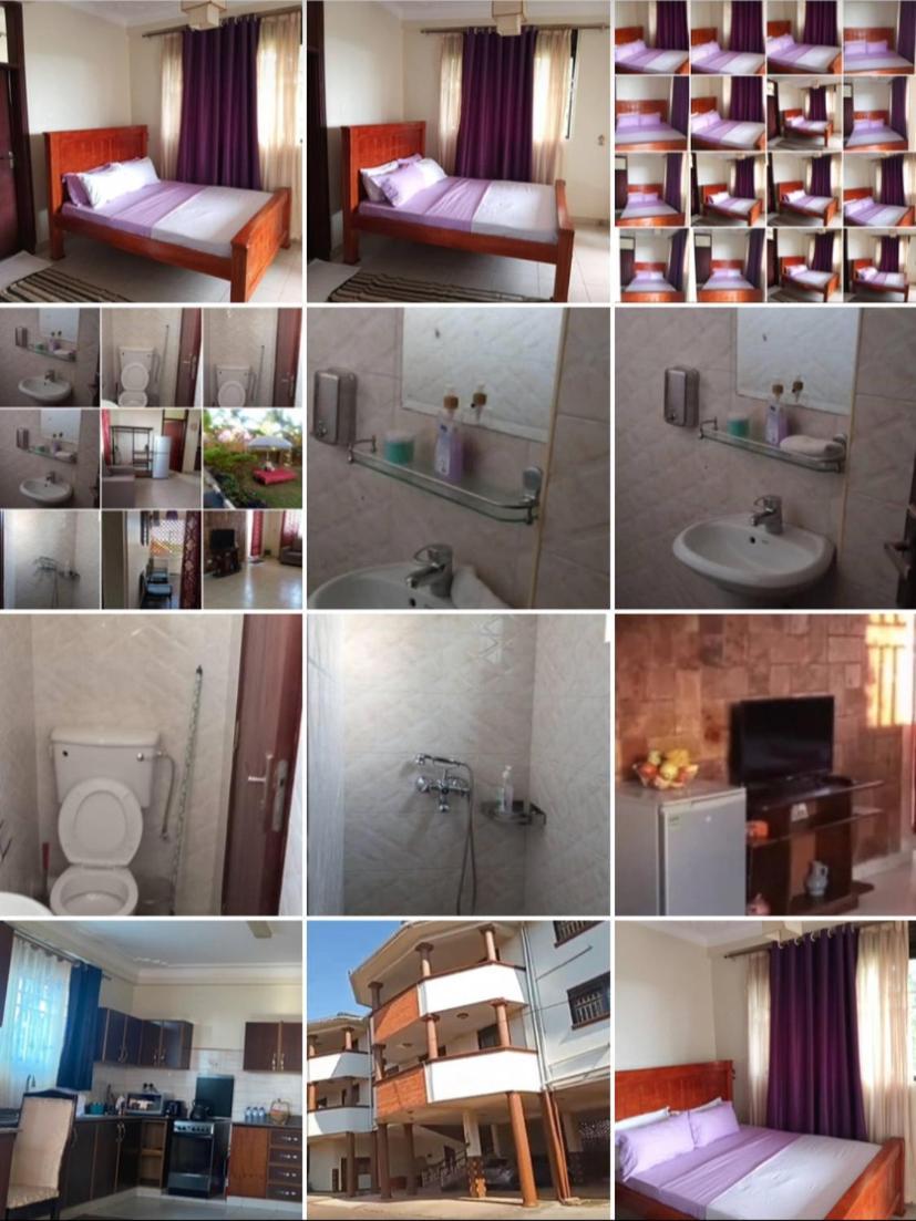 The Abode Apartments Lake View & Breakfast Suite Near Beach 엔테베 객실 사진